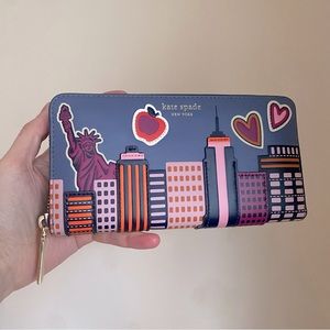 Kate Spade NYC Skyline Corner Zip Wallet
